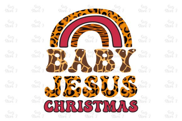 Baby Jesus ChristmasJesus Sublimation T-Shirt Designs