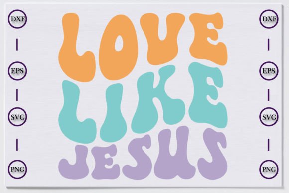 Christian Unique Retro T-shirt Design, L and T-Shirt Designs