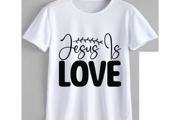 Good Friday Svg Design, Jesus is Love T-Shirt Designs