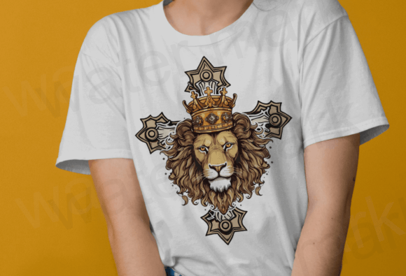 Jesus Lion Png, Faith Hope Love Png, T-Shirt Designs