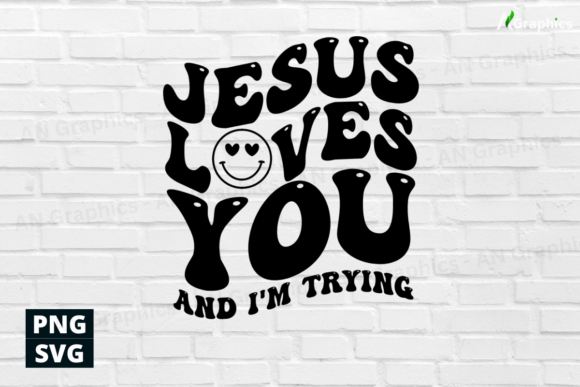 Jesus Loves You Retro Groovy Svg Png T-Shirt Designs