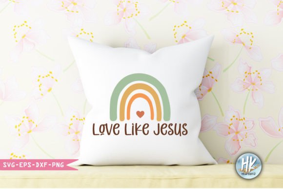 Love Life Jesus Embroidery Design