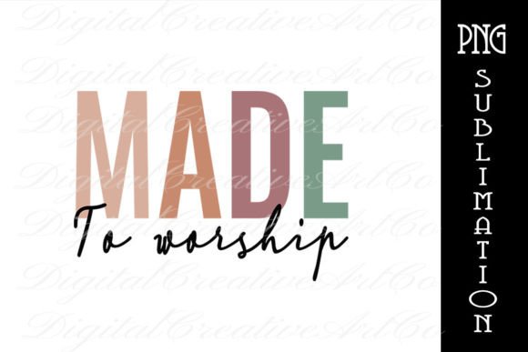Made to Worship Png, Christian PNG