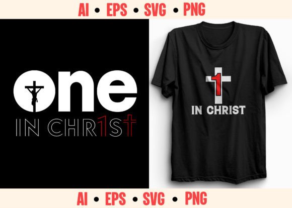 One in Christ T-Shirt Design for Branding